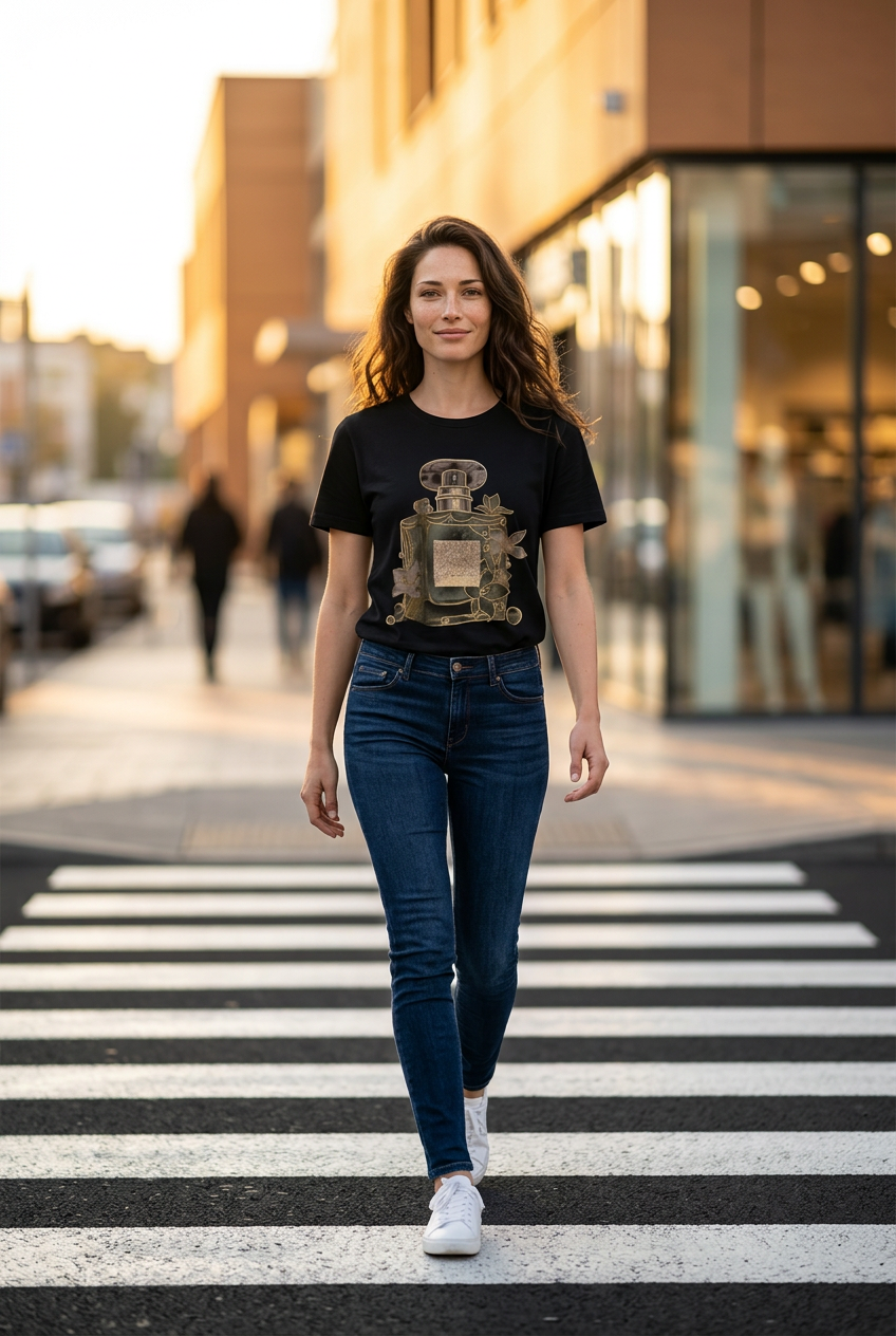 MyStyle T-Shirt schwarz