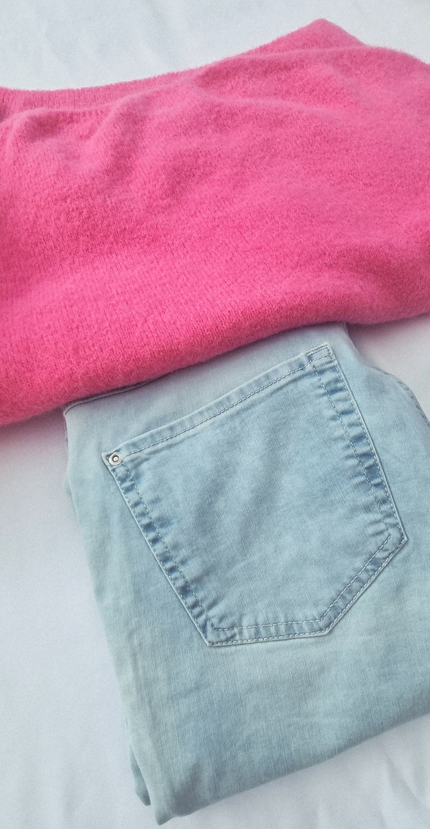 Basic Pullover mit Baby Alpaka-Wolle