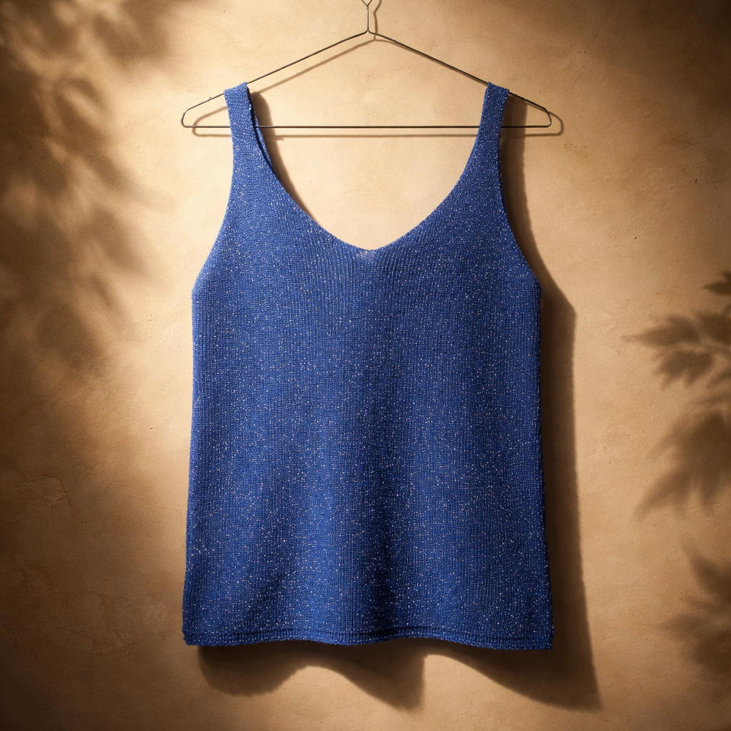 LUX Stricktop blau