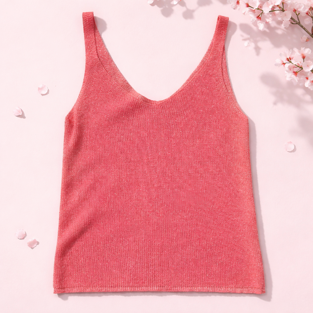 LUX Stricktop rosa / pink