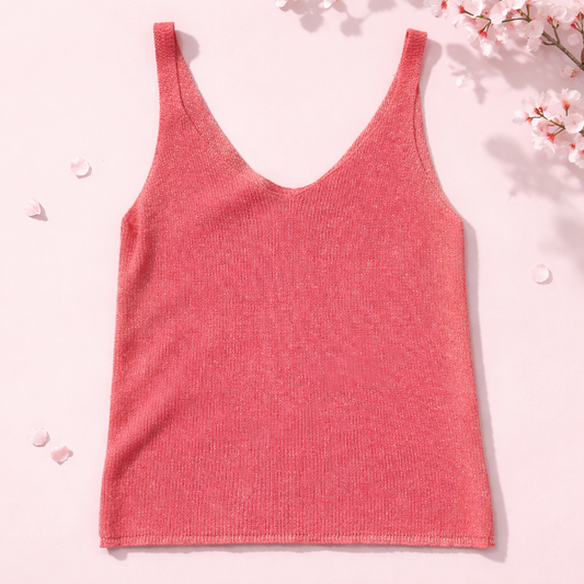 LUX Stricktop rosa / pink