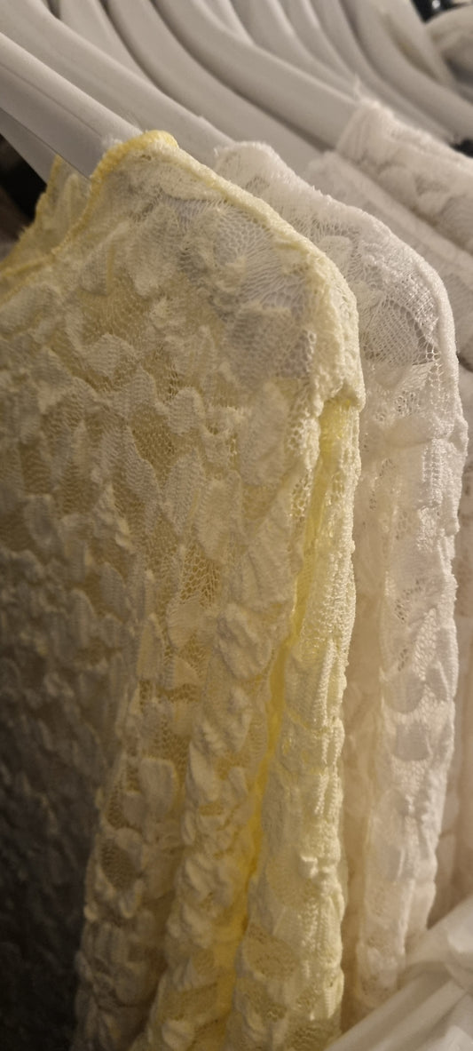 FLORE Langarm-Shirt aus Spitze