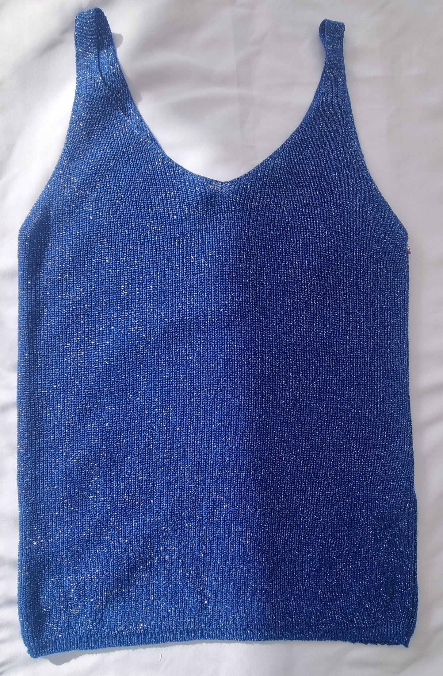 LUX Stricktop blau