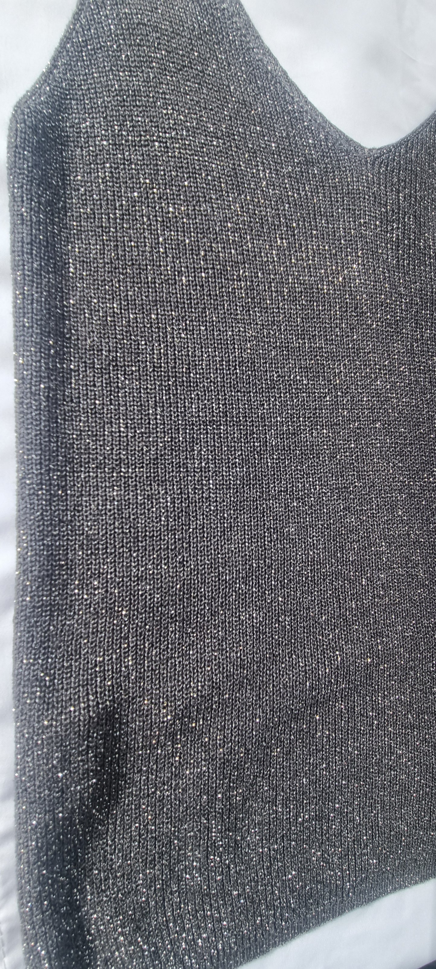LUX Stricktop grau