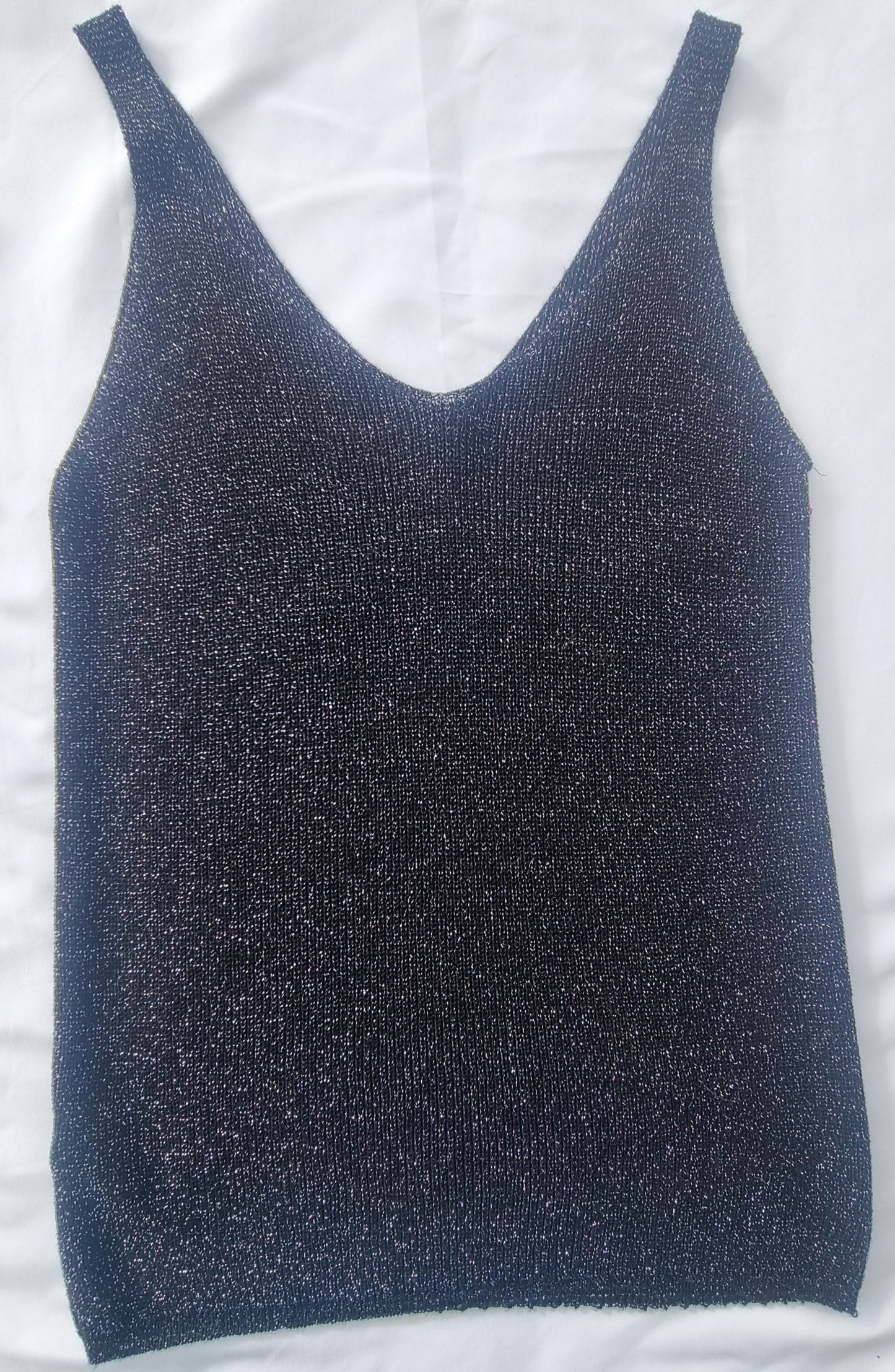 LUX Stricktop schwarz