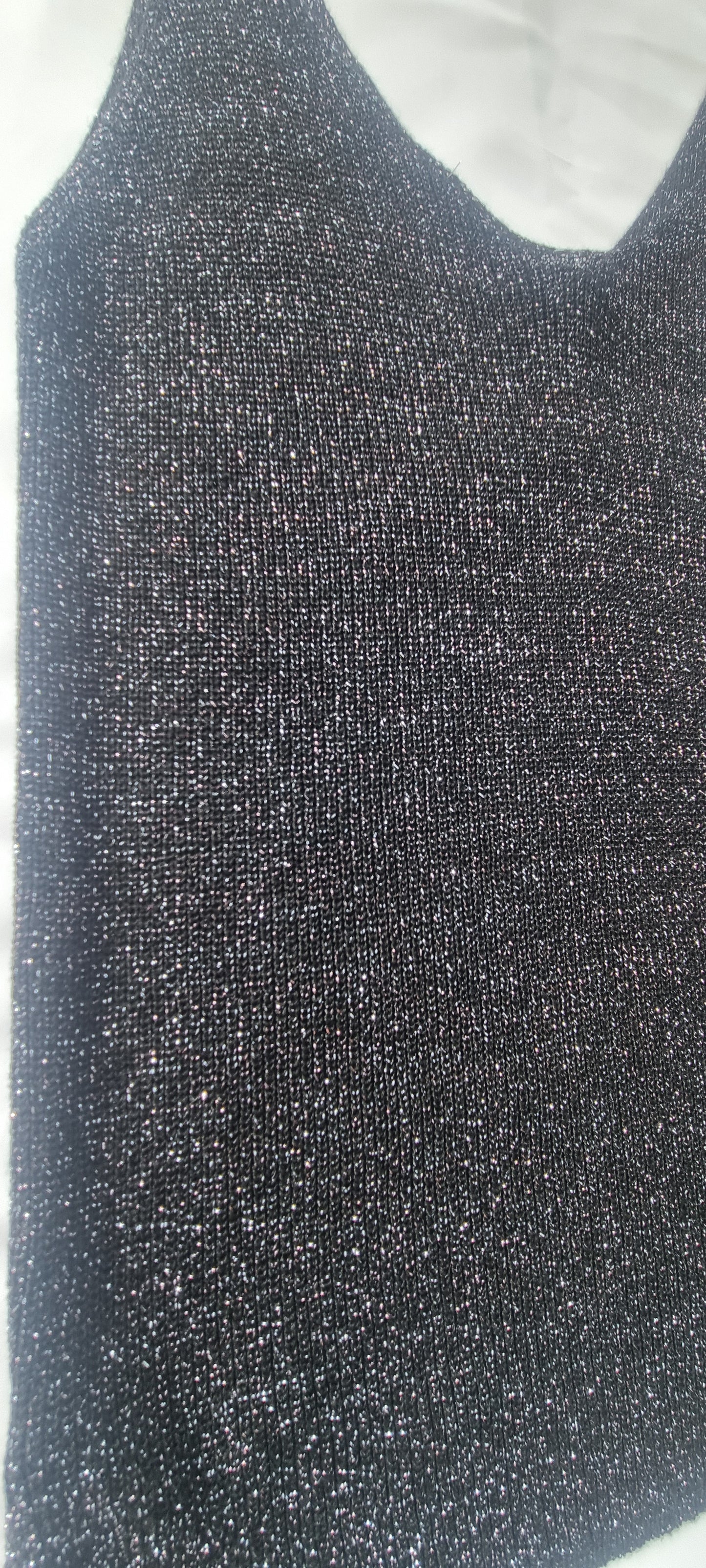 LUX Stricktop schwarz