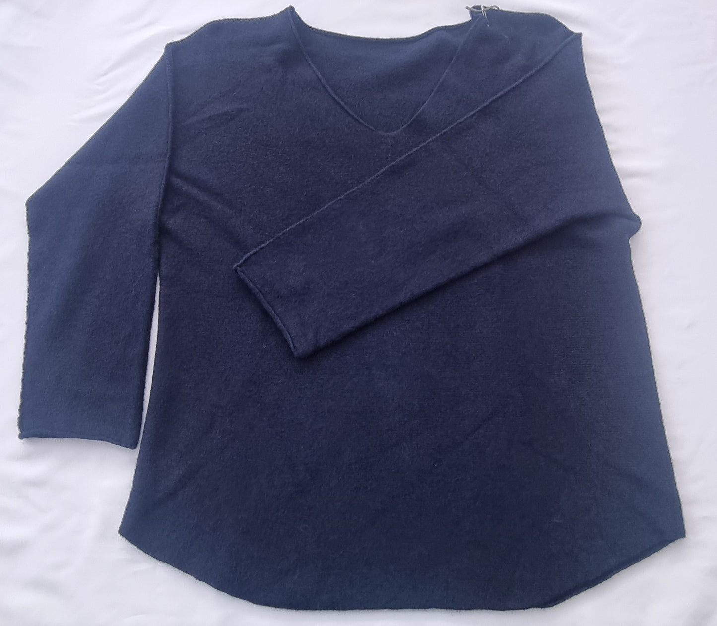 MyBasic Pullover V-Neck dunkelblau