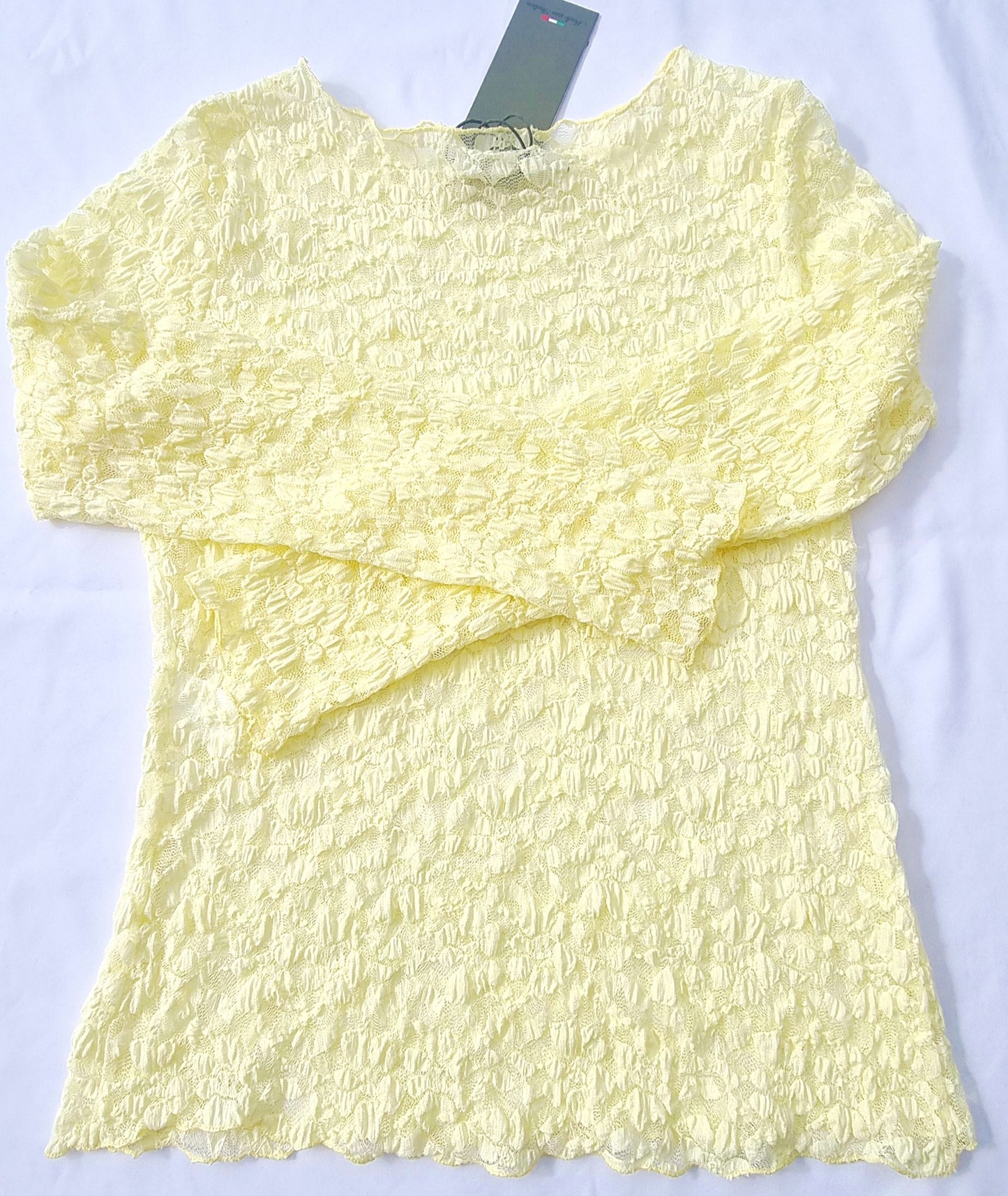 FLORE Langarm-Shirt aus Spitze