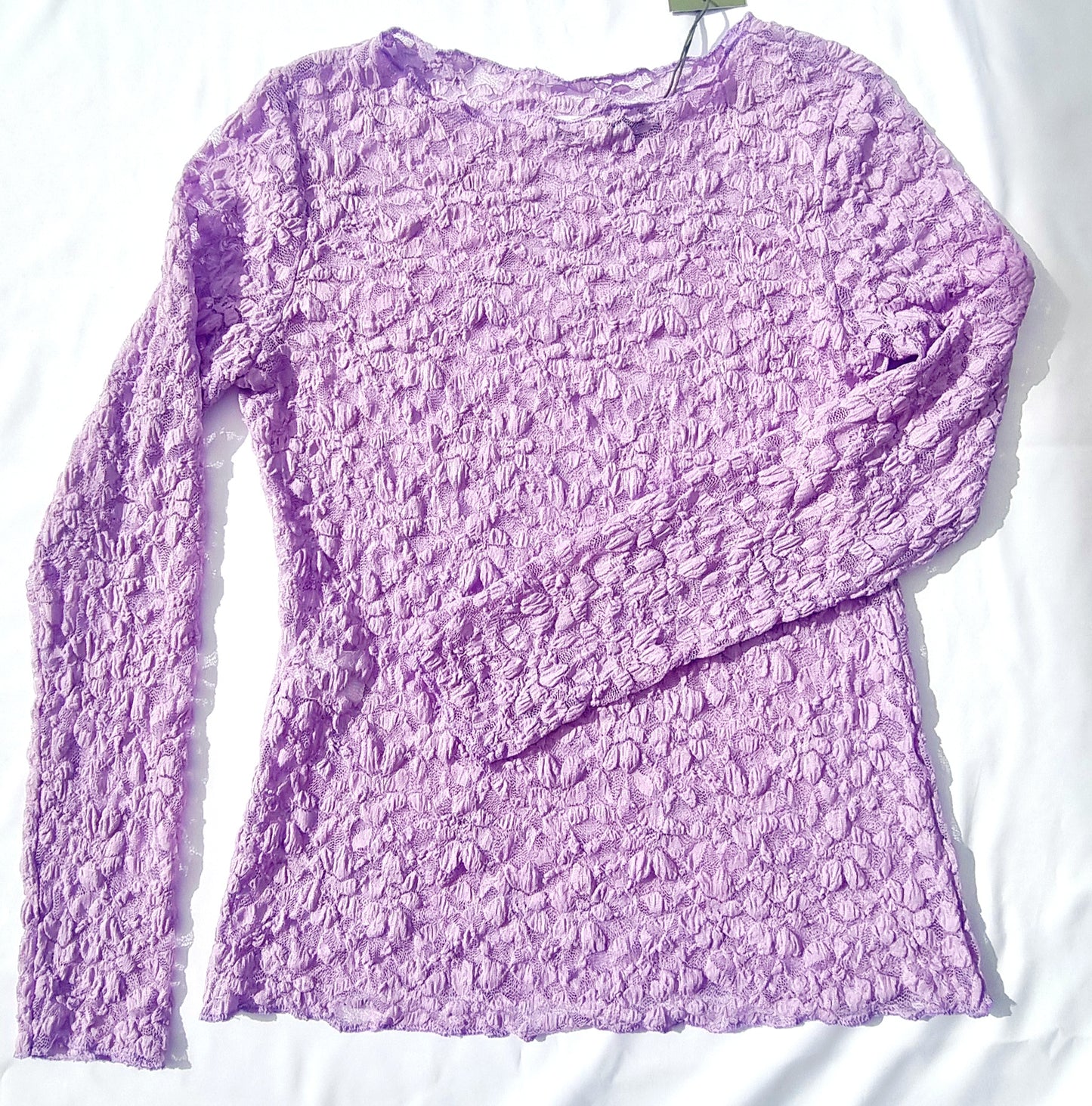 FLORE Langarm-Shirt aus Spitze