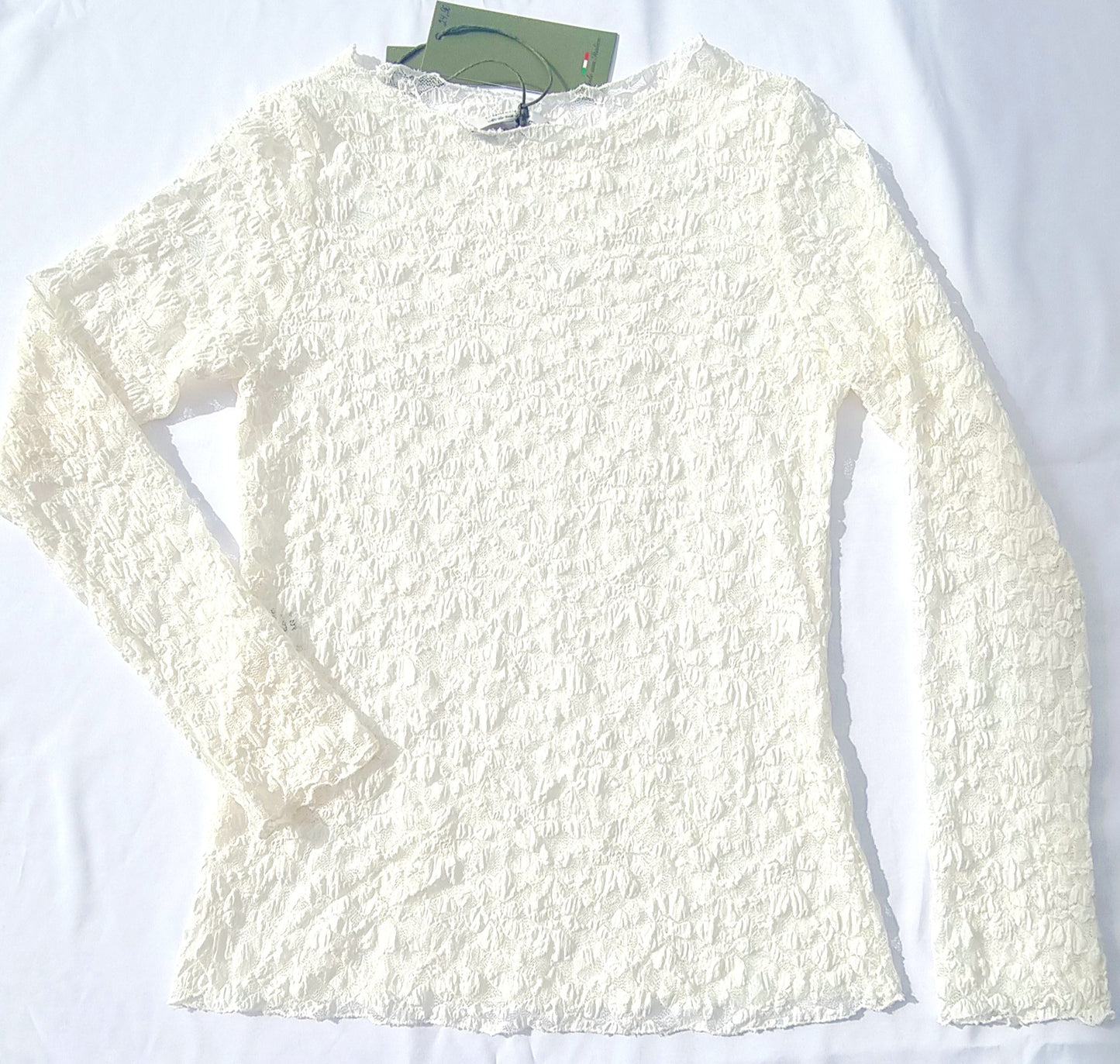 FLORE Langarm-Shirt aus Spitze