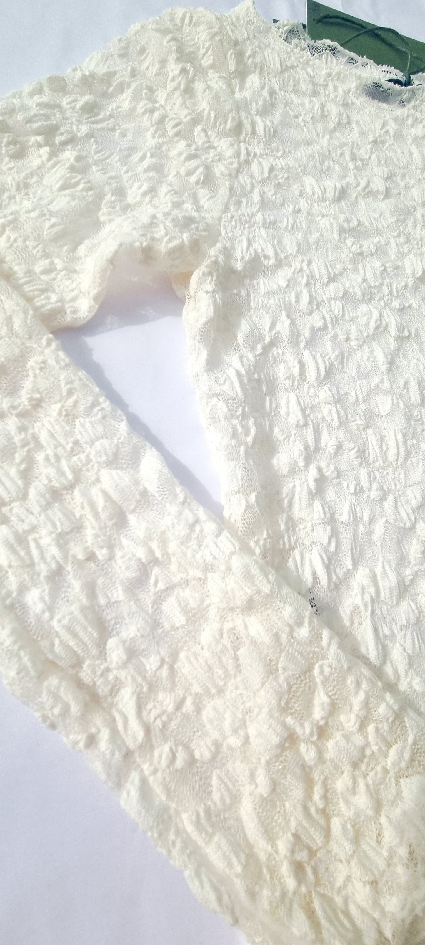 FLORE Langarm-Shirt aus Spitze