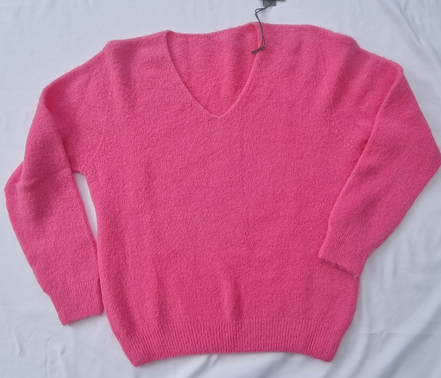 Basic Pullover mit Baby Alpaka-Wolle