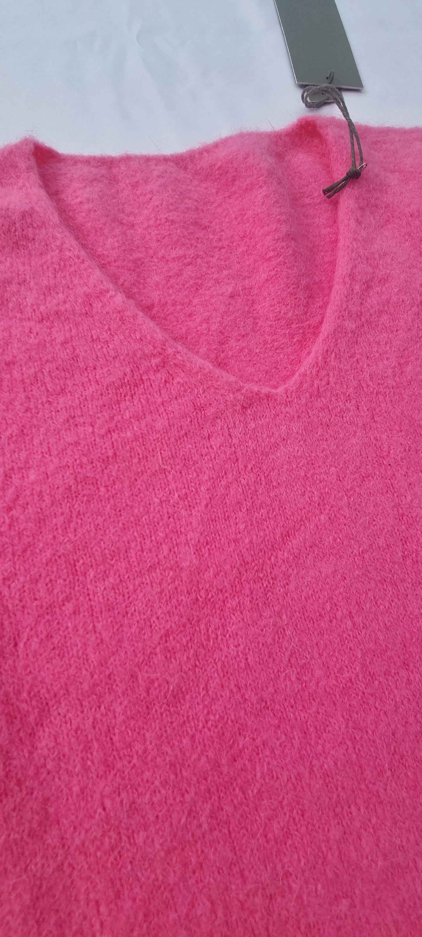 Basic Pullover mit Baby Alpaka-Wolle