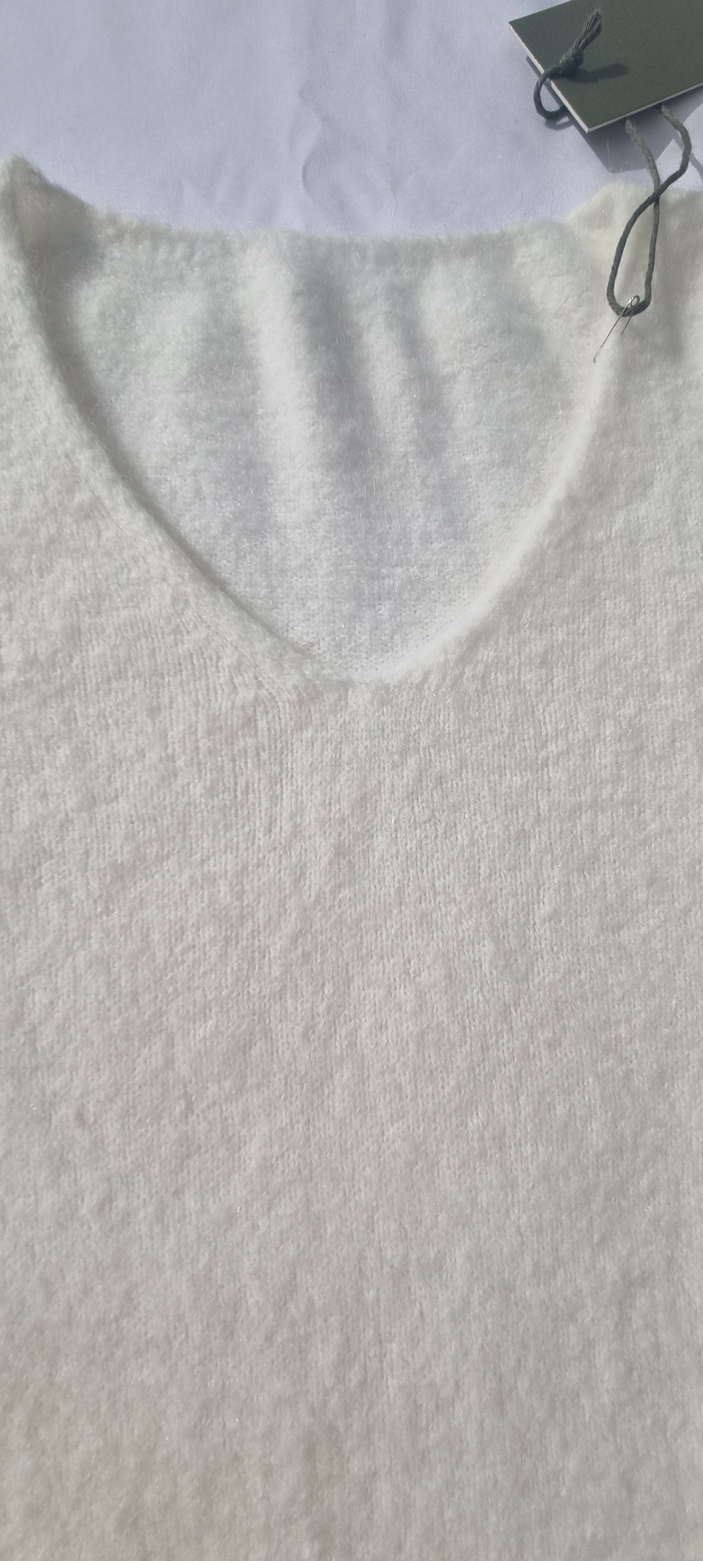 Basic Pullover mit Baby Alpaka-Wolle