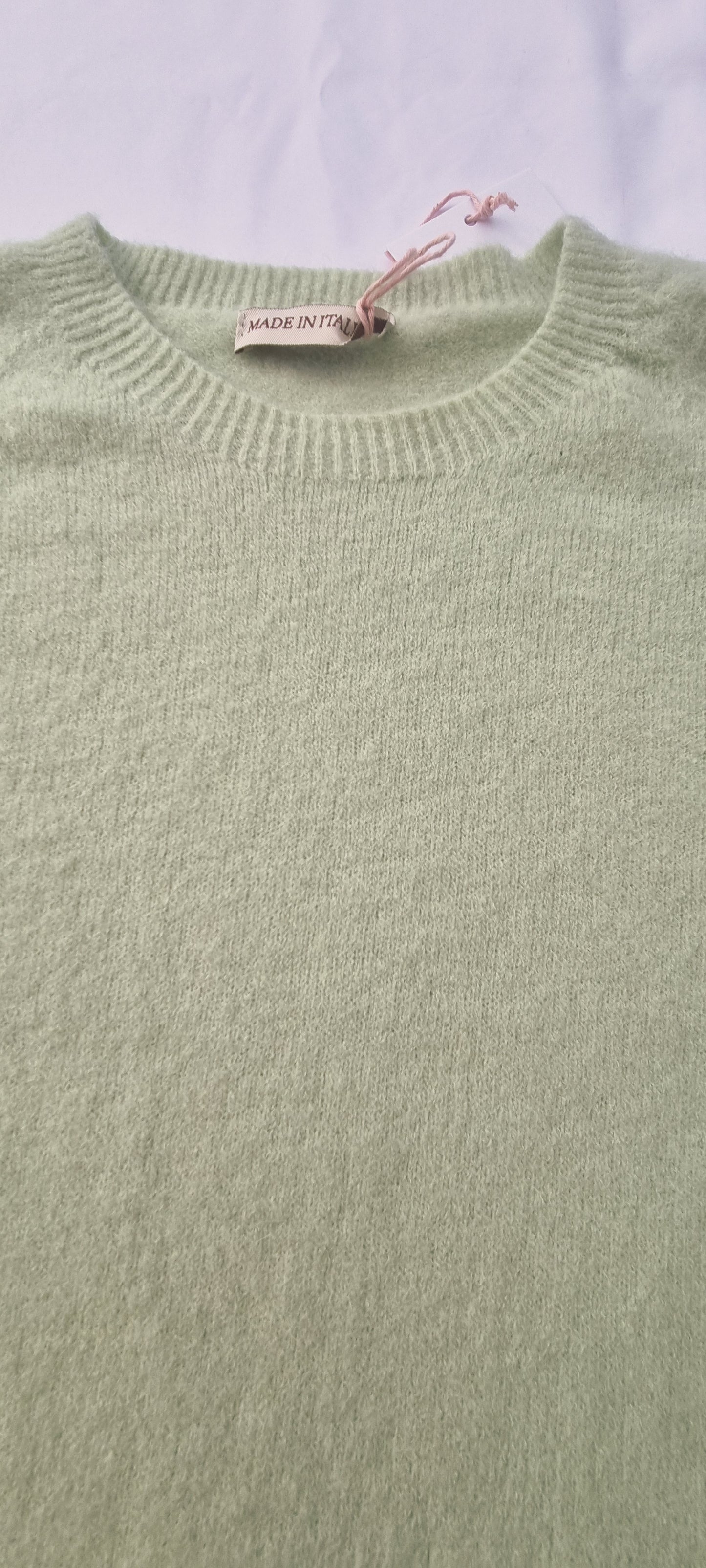 Spring Alpaka/Viskose Pullover Kurzarm