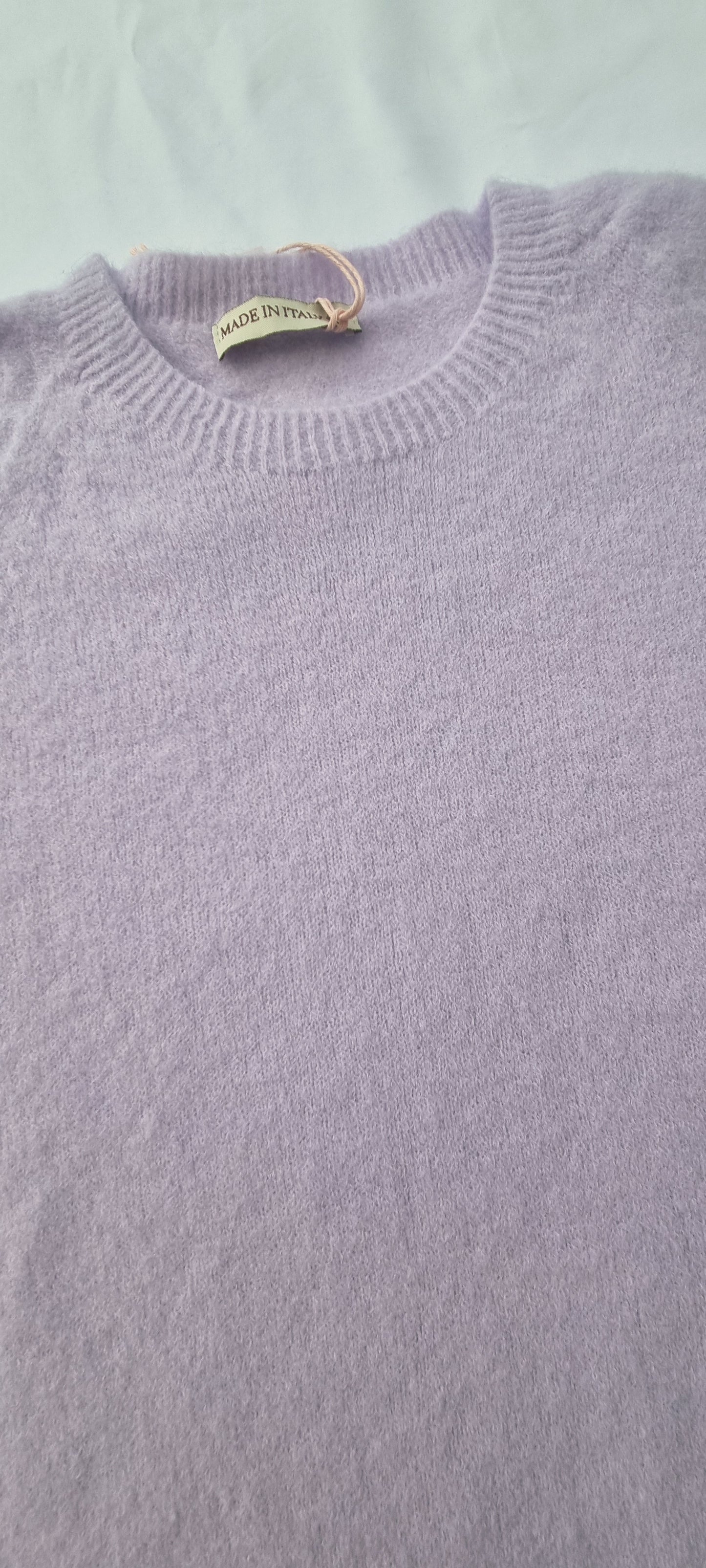 Spring Alpaka/Viskose Pullover Kurzarm