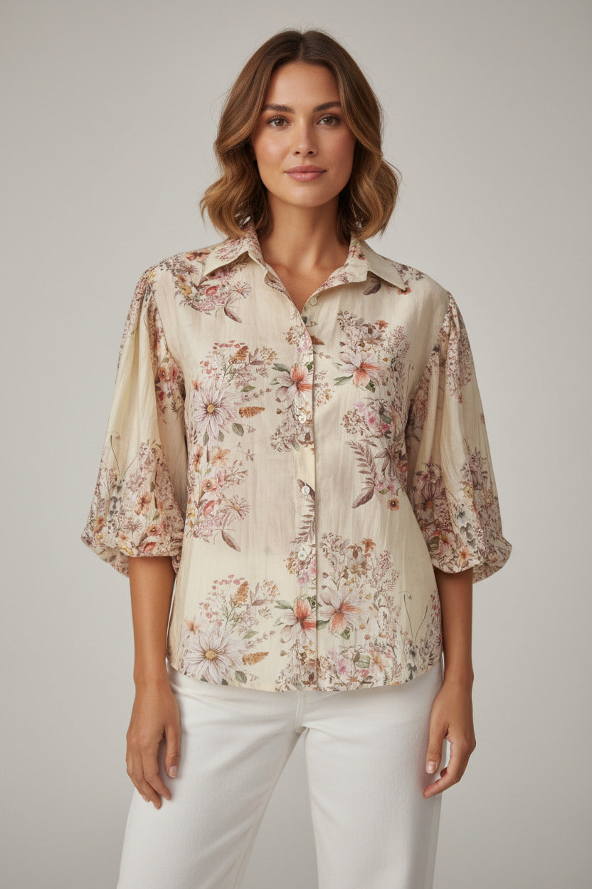 NewCollection Romantische Bluse