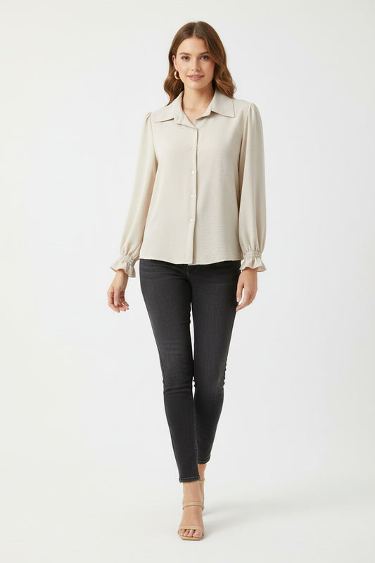 MyFav Basic Bluse