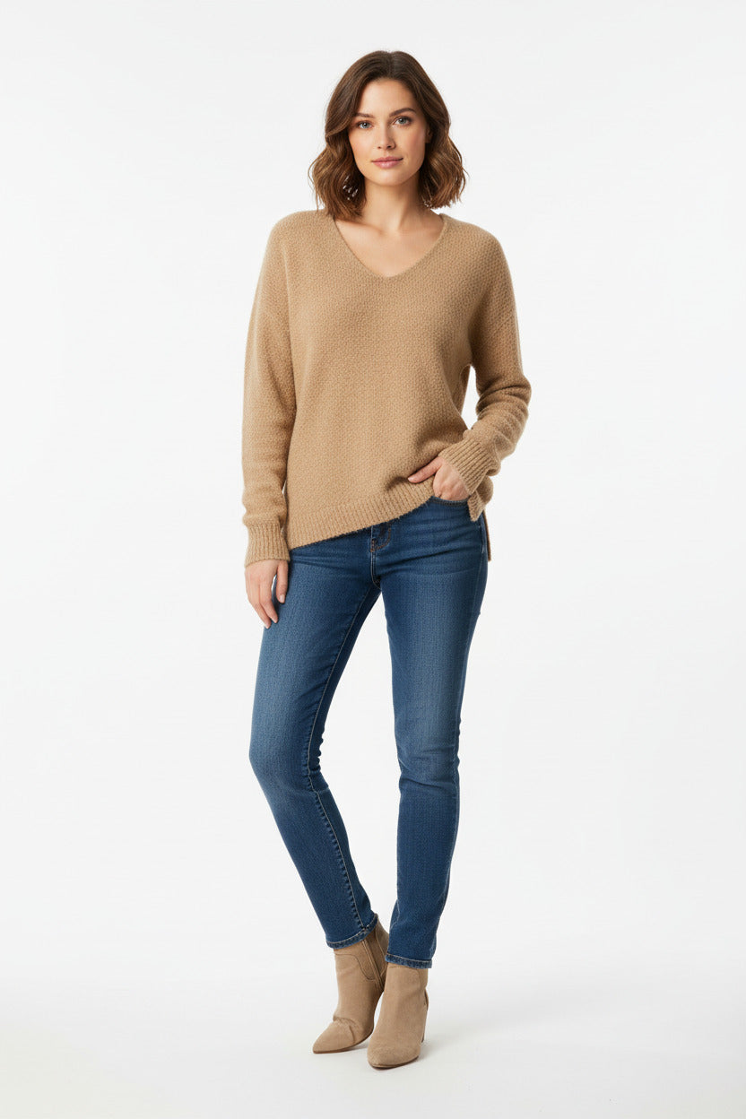 Basic Pullover Alpaka-Wolle