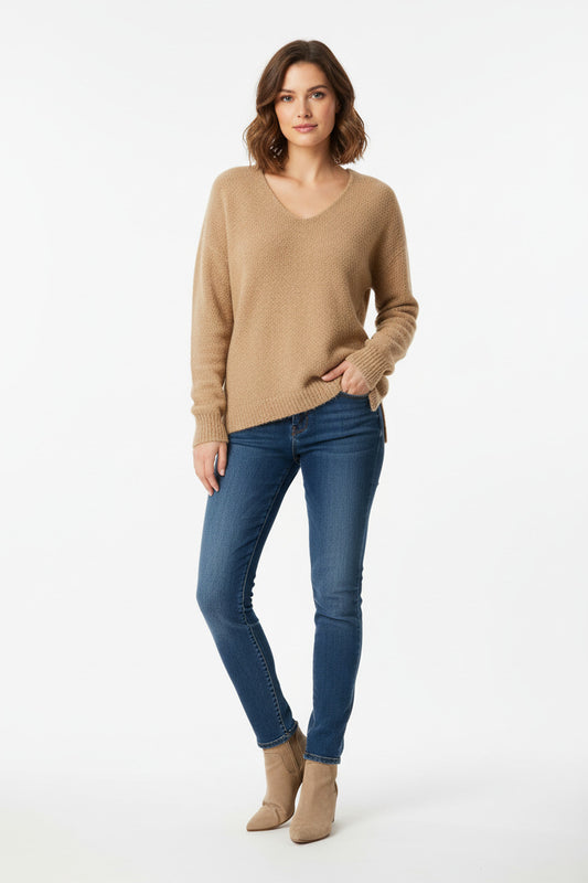 Basic Pullover Alpaka-Wolle