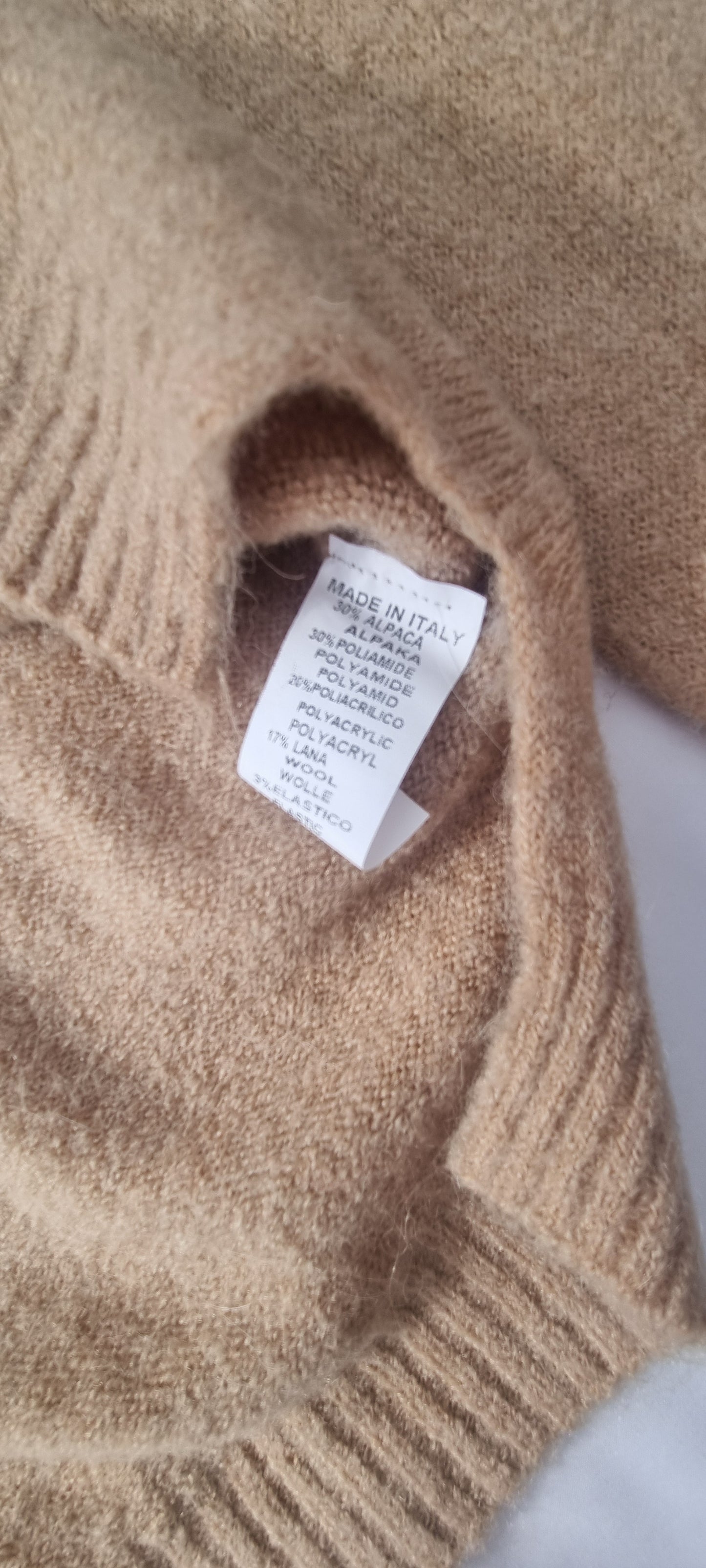 Basic Pullover Alpaka-Wolle