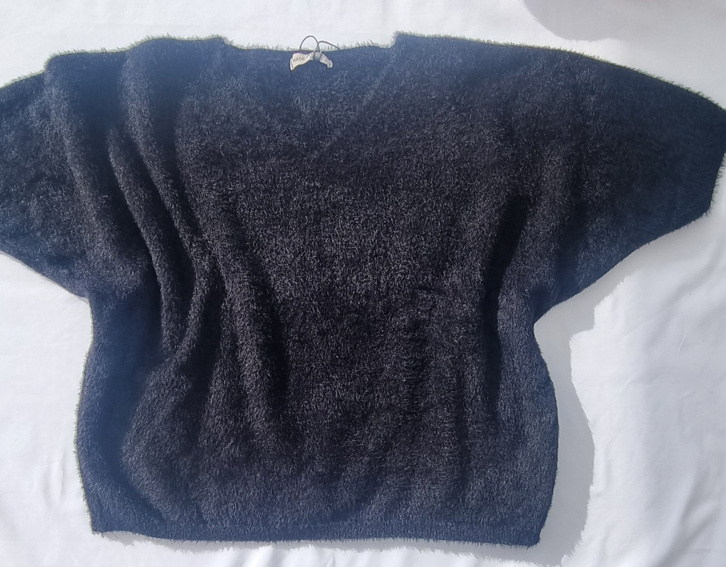 Spring Fledermaus Pullover Kurzarm