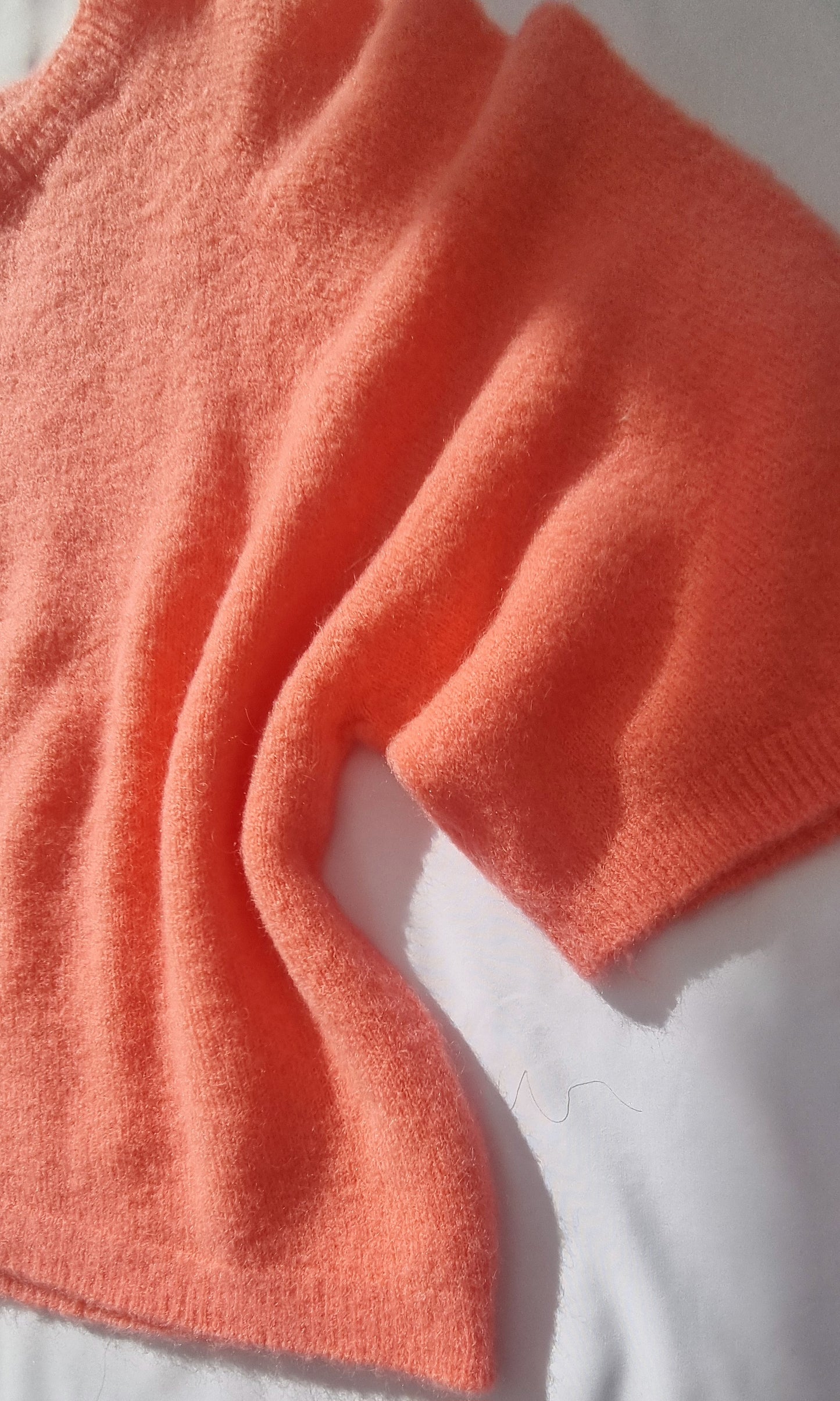 MyFav Alpaka Pullover 1/2 Arm Coralle
