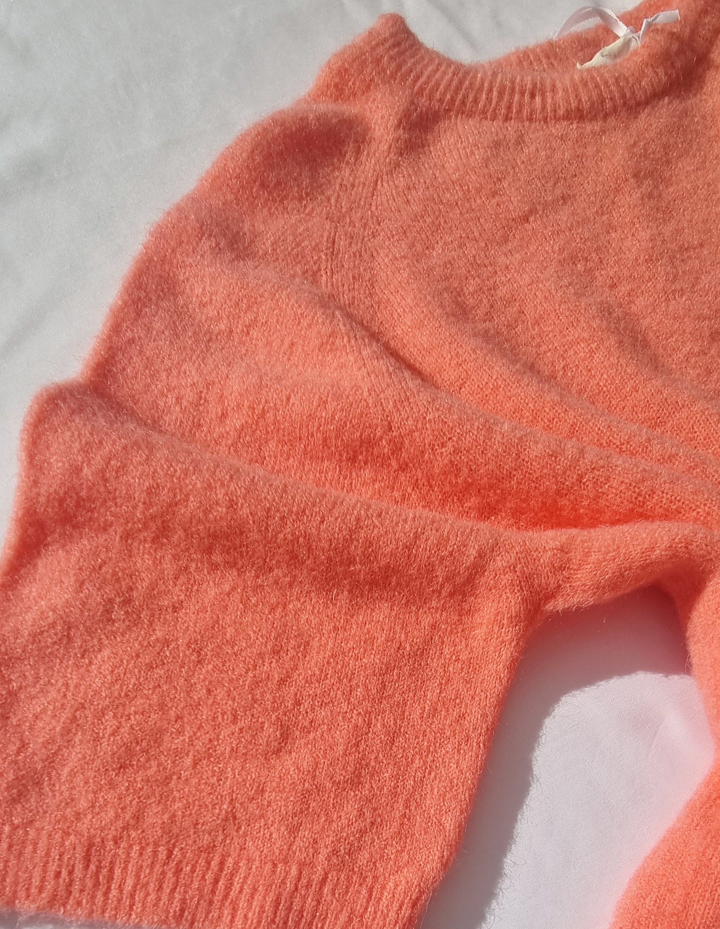 MyFav Alpaka Pullover 1/2 Arm Coralle