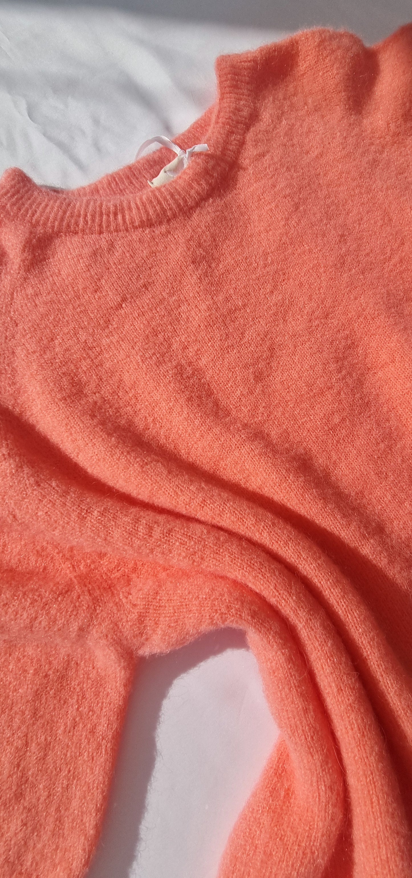 MyFav Alpaka Pullover 1/2 Arm Coralle