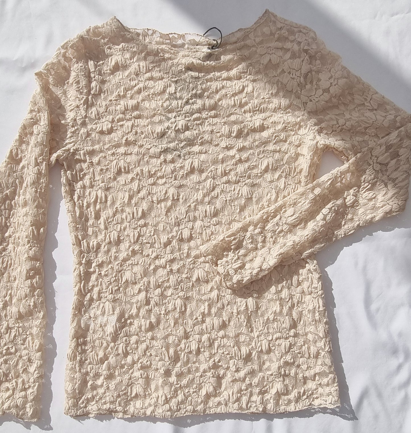 FLORE Langarm-Shirt aus Spitze