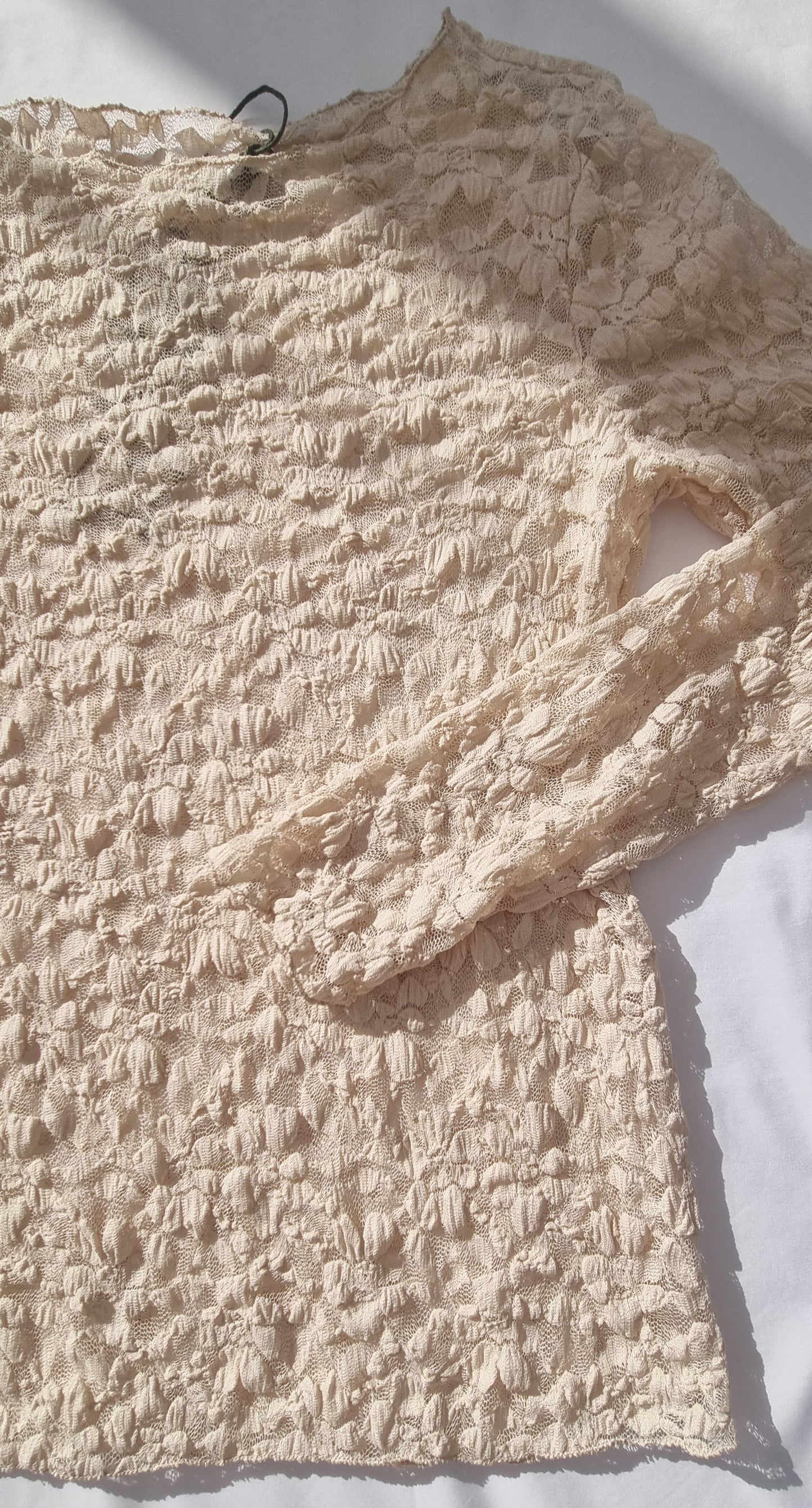 FLORE Langarm-Shirt aus Spitze