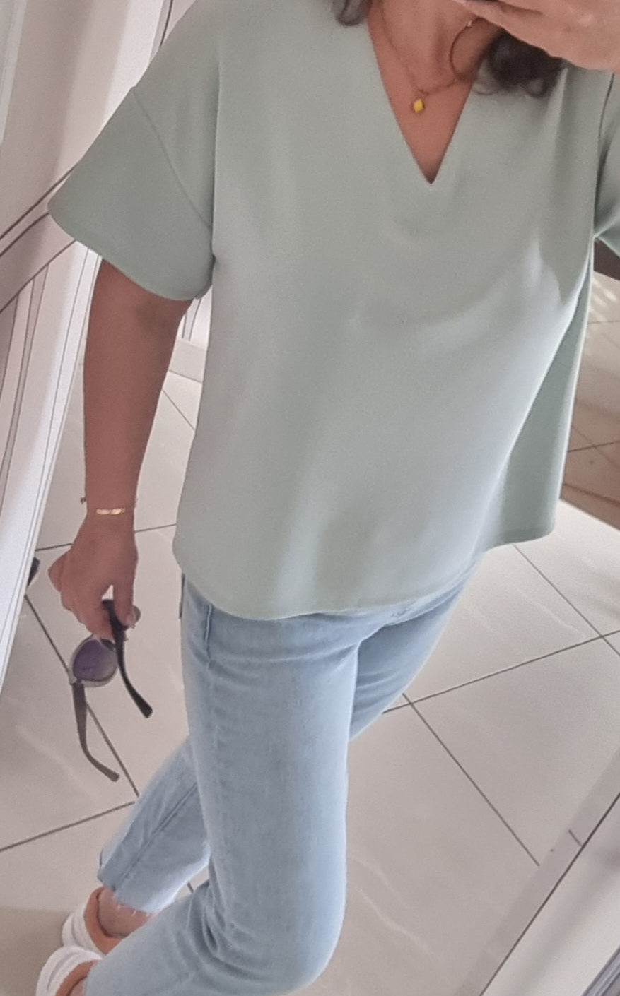 SOFT Shirt aus feinem Sweat
