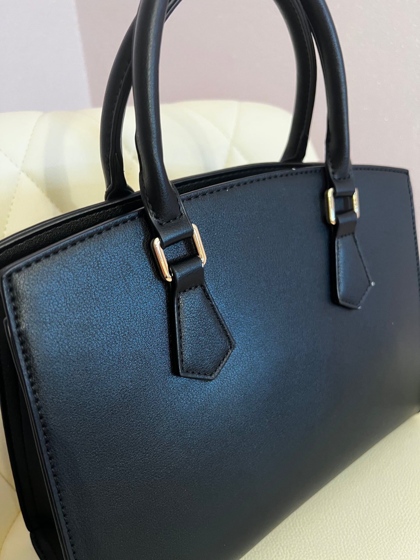 Midi Handtasche schwarz