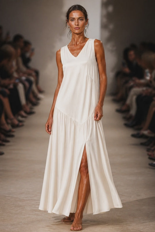 Saphira Viskose-Traum Maxikleid